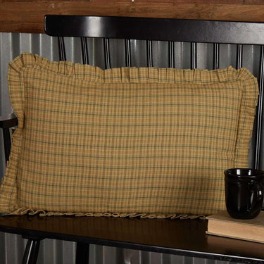 Tea Star Plaid Pillow 14x22 VHC Brands - The Fox Decor